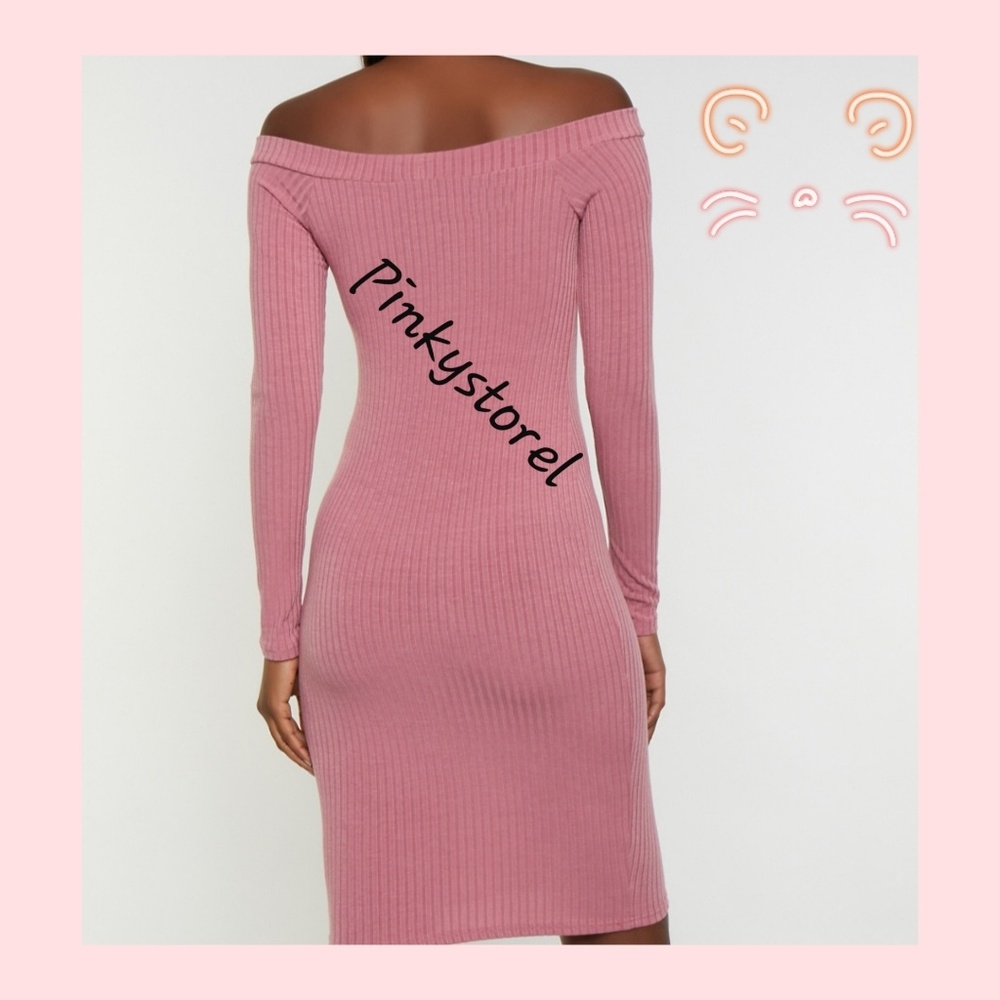 ๐ทShoulder Bodycon Dress๐ท - Picture 4 of 5